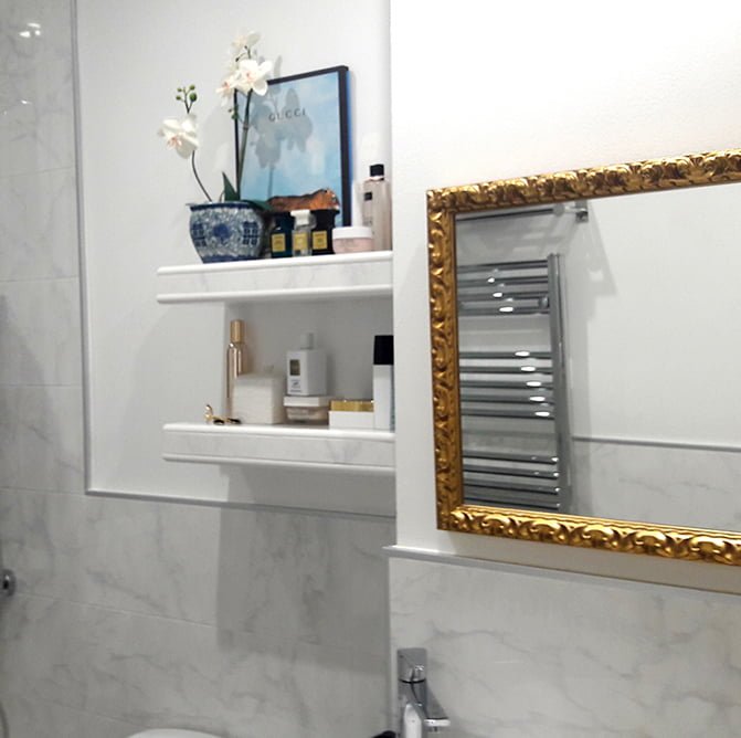 Nuevo suelo al baño