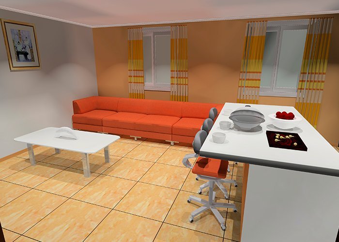 Reformas de Cocinas d3-salon-integrado-en-cocina